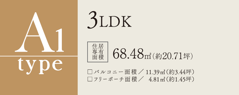 A1type 3LDK