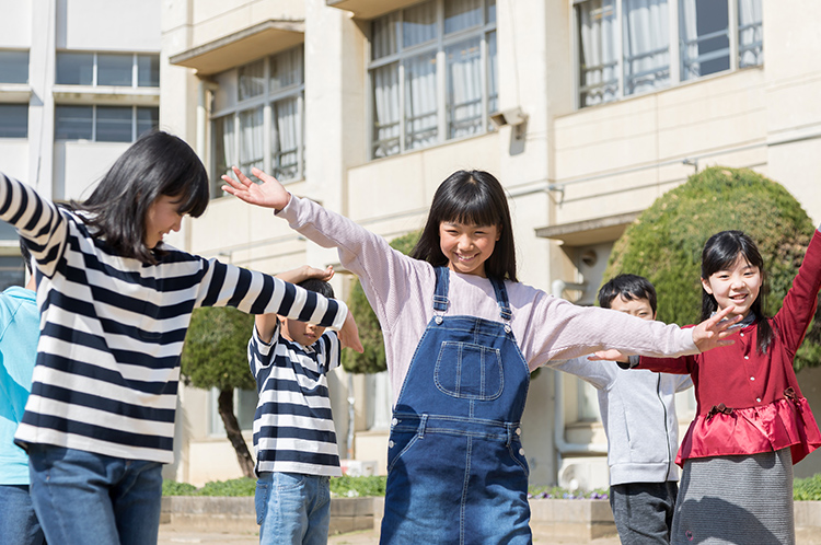 子どもたちの写真