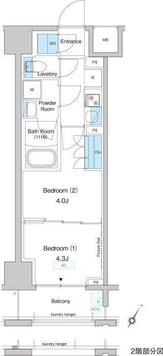 D2type 間取り図