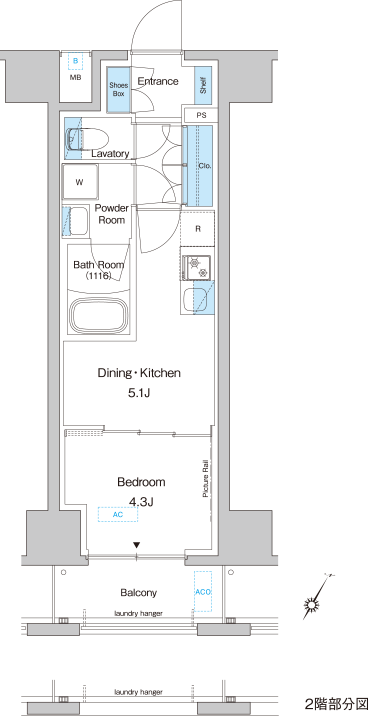 Etype 間取り図