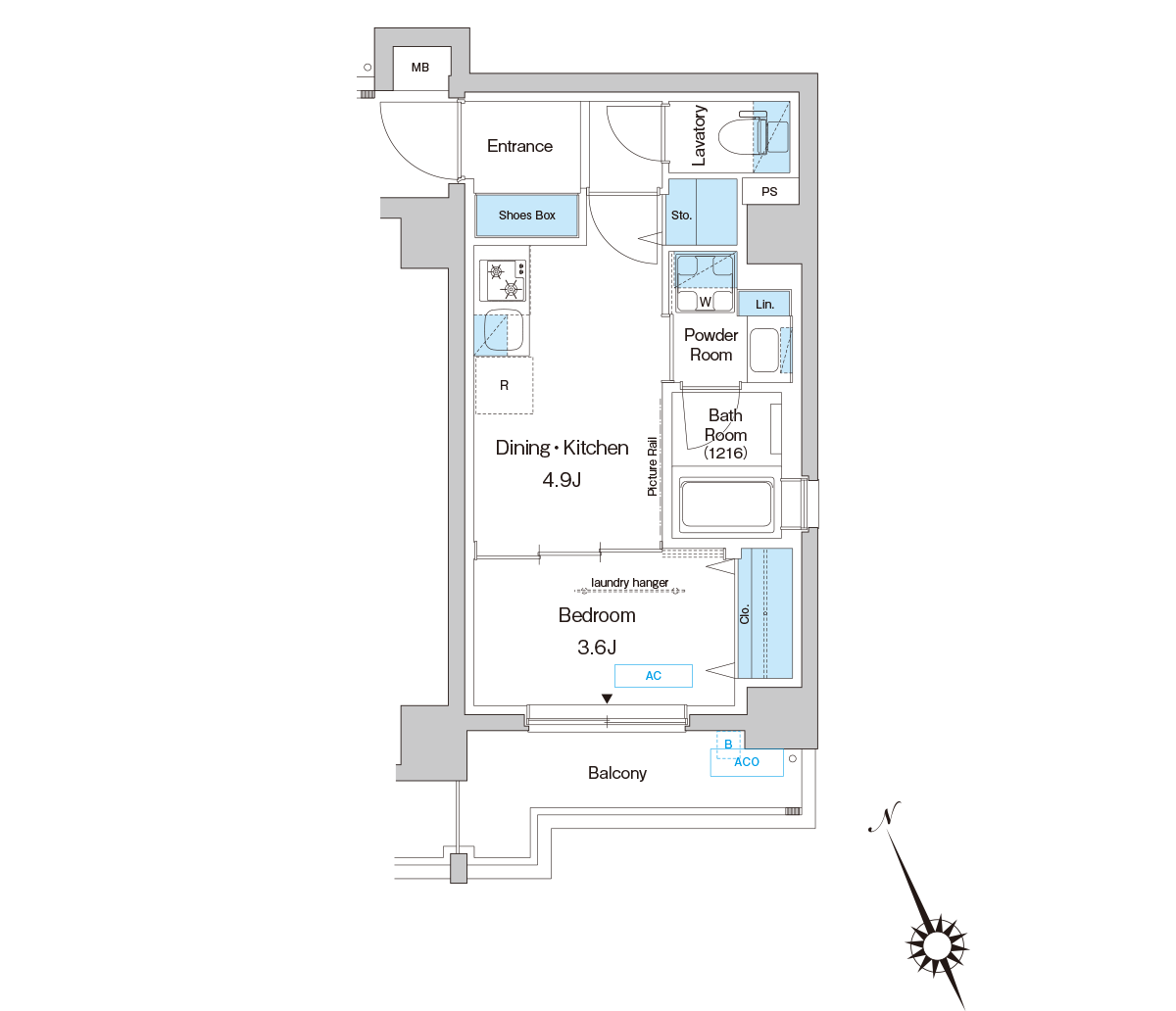 Gtype 間取り図