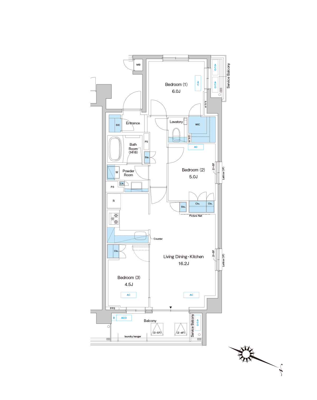 Gtype 間取り図